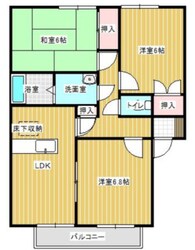 ハミングタウン合川の物件間取画像